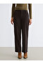 Standard Fit Wide Leg Women's Trousers - 4