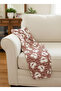 Women's Brown Plus Size Pocketless Summer Pajama Bottoms B5 - 2