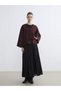 Two Mt Shop Quality Lcw Modest Plum Plain Women's Kimono - 2