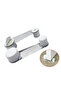 2 Pieces Non-Marking Adhesive Easy Installation Stainless Steel Door Holder and Door Stopper – with 3m Tape - 7