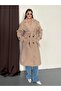 Premium Modern Beige Cashmere Coat - 4