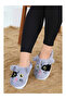 Women's Home Slippers Plush Cat Paw Figured Slippers Dowry and Bundle Slippers Do Not Make Noise Thick Sole - 6