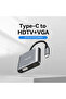 Type-C 4K HDMI 1080P Vga USB 3.0 Pd Converter Hub - 2