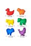 Education Farm Animals - Counters and Transfer Tweezers - 2