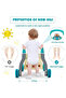 - Baby Learning Walker Toy with Steering Wheel - Blue - 4