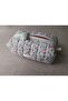 Nil Flowers Quilted Zippered Organizer Bag/Makeup Bag/Pencil Case - Fiber Filled - 2