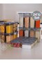 Set of 24 Food and Vegetable Storage Containers Refrigerator and Freezer Organizer 8X1580 8X1100 8X580 ml