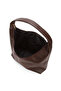 Women's Bitter Brown Loose Soft-Textured Large Shoulder and Tote Bag - 5
