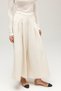 Women's High Waist Wide Leg Woven Palazzo Pants - Pleated - 5
