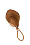 Women's Straw Hand Strap Portfolio Clutch Handbag - 3