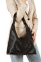 Women's Relaxed Black Large Black Dream Shoulder and Tote Bag - 6