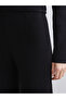 Wide Leg Women's Trousers with Elastic Waist - 3