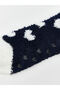 Alita City Lcw Dream Navy Blue Plush Patterned Women's Socks - 3