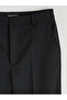 Lcw Modest Black Standard Fit Striped Women's Trousers - 6