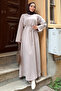 Hijab Dress Z5711 Beige - 5
