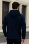Men's Casual Zippered Hooded 3-Piece Sweatshirt - 6