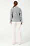 Hatunatila Quilted Pocket Shirt Collar Jacket 7868 Gray - 3