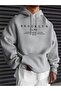 Unisex Hooded Sweatshirt 3 Thread Fabric Comfortable Fit B Printed Design Casual Hoodie
