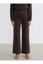 Two Mt Shop Quality Soulife Brown Combed Cotton Straight Skinny & Slim Fit Women's Sweatpants - 2