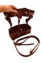 Bag Model Bag Making Tool Tan Color Light Gold Metallic - 2