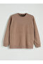 Peak New Season Crew Neck Stone Women's Sweatshirt - 5