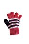 Girl's Gloves Red 4-8 Years Old - 2