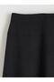Alita City Lcw Modest Black Plain Long Women's Skirt with a Difference - 6