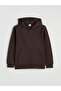 Hooded Boy's Zippered Sweatshirt