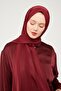 Burgundy Glitter Striped Tokyo Shawl - 4