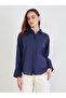 Lace Cutwork Detail Cotton Linen Shirt - 3