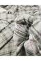Green Pink Gray Plaid Jacquard Knitted Width: 130 cm - 4