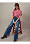 Pink Boxy Fit Shirt with Patch Pocket - 6