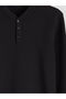 Crew Neck Long Sleeve Men's T-Shirt - 6