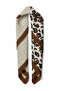 Leopard & Geometry Pattern Scarf Bandana 70X70 cm - 4