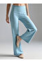 Blue Wide Waistband Flare Joggers - 5