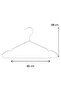 12-Piece Stainless Metal Clothing and Garment Hanger Wire Hanger - 3