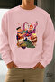 Çakmaktaş Family Printed Crew Neck Sweatshirt