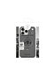 Sbprc iPhone 17 Pro Compatible Case with Aluminum Stand Magsafe Pu Leather Mechanical Key Primo Cover - 6
