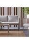 Lianne 5-Seater Sofa Set with Coffee Table – Beige Luxury Living Room Set - 7