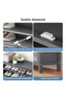 Multi Layer Detachable Dustproof Shoe rack with Flip Doors 80 CM - 5