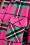 Fuchsia Green Pocketed Sport Cut Shirt - 7