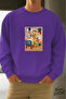 Çakmaktaş Family Printed Crew Neck Sweatshirt