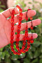 Dark Red Barley Cut Special System Fire Amber Prayer Beads 201024765 - 4