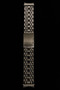 20mm Diameter Curved End Silver Color Steel Watch Band - 2