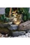 Camel Fountain 49.5×49.5×58 cm – Elegant Decorative Water Feature for Garden, Patio & Home - 4