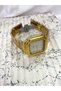Kare Gold Inside White Butterfly Clip Men's Wristwatch - 4
