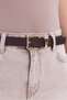 Gold Buckle Trouser Belt Dress Belt Shirt Belt Coat Belt