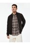 Fleece-Lined Long Sleeve Pocket Detailed Basic Zippered Cardigan