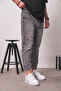 Men's Boyfriend Fit Ripped Detailed Smoked Jean Denim Pants Sd-273 - 3