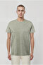 Gray Crew Neck Short Sleeve Men's T-Shirt William